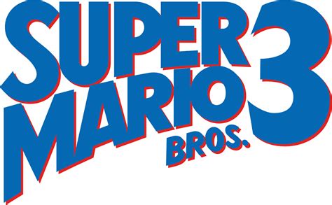 Super Mario Bros 3 Logo Gdfoo