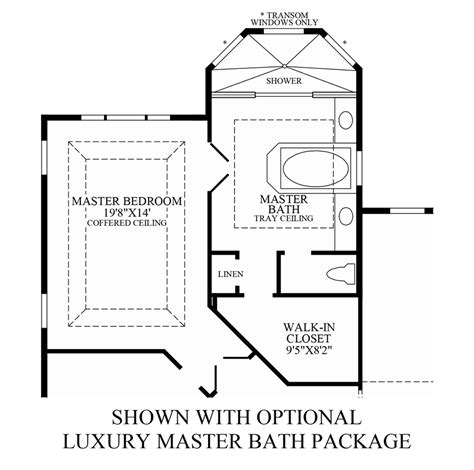 Master Bathroom Floor Plans With Walk In Closet Best Home Design Ideas