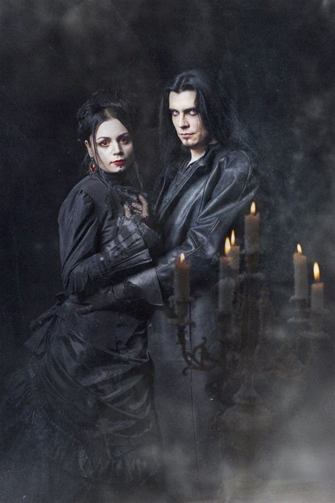 vampire couple costume designer katherine baumgertner Винтажные фото Романтические картины