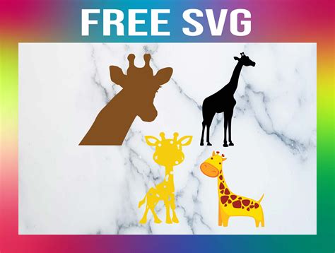 Free Giraffe Svg