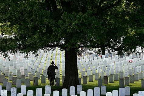 Thousands Of Flags To Fill Arlington National Cemetery For Memorial Day