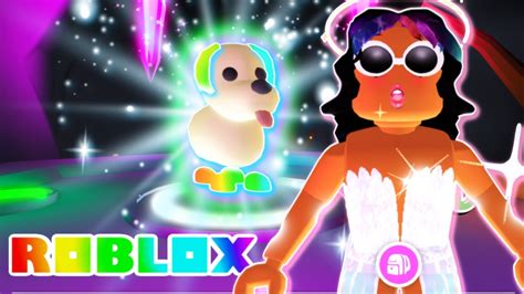 Making A Mega Neon Dog In Adopt Me Roblox Adopt Me Youtube