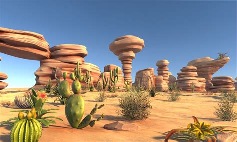 Stylized Desert Nature 3d Fantasy Unity Asset Store In 2020