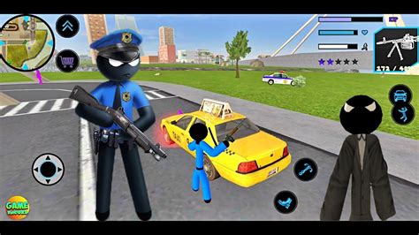 Us Police Stickman Vegas Crime New Stickman Rope Hero Game Android