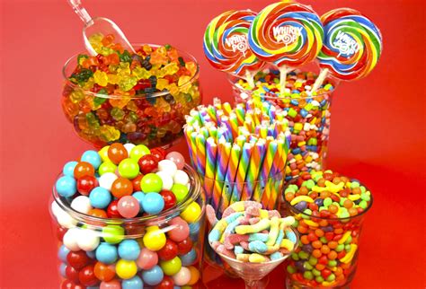 Candy Sweets Sugar Dessert Sweet Food Halloween Wallpapers Hd