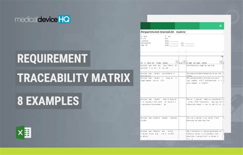 Requirement Traceability Matrix Template With Examples