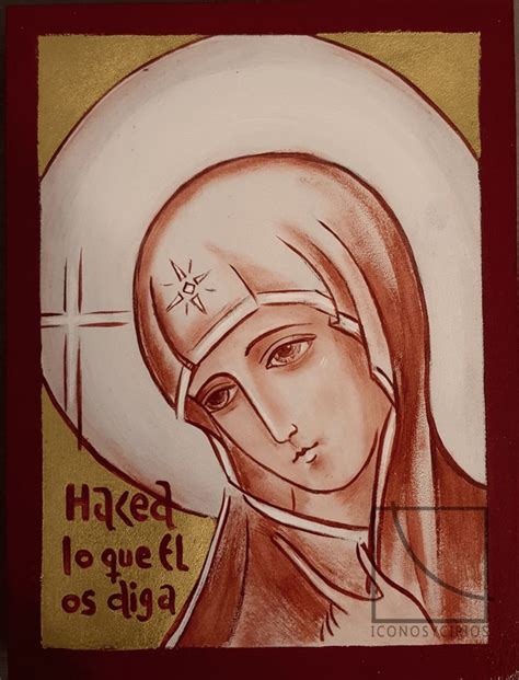 Icono Virgen De Can Kiko Arguello Im Genes Religiosas Imagen De Cristo