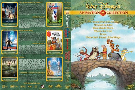 Walt Disneys Classic Animation Collection Set 17 Movie Dvd Custom