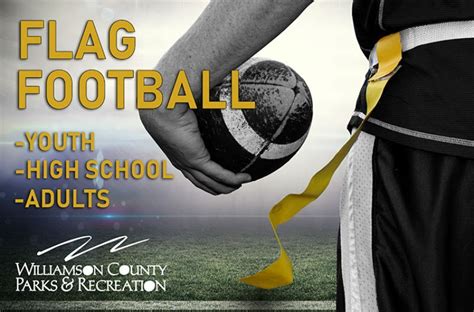 Parks And Rec Spring Flag Football Registration Open For Youth And Adults