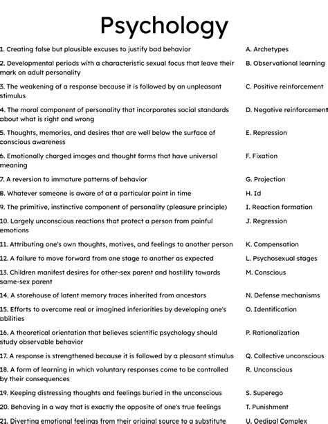 Timeline Of Psychology Worksheet Worksheet Resume Exa