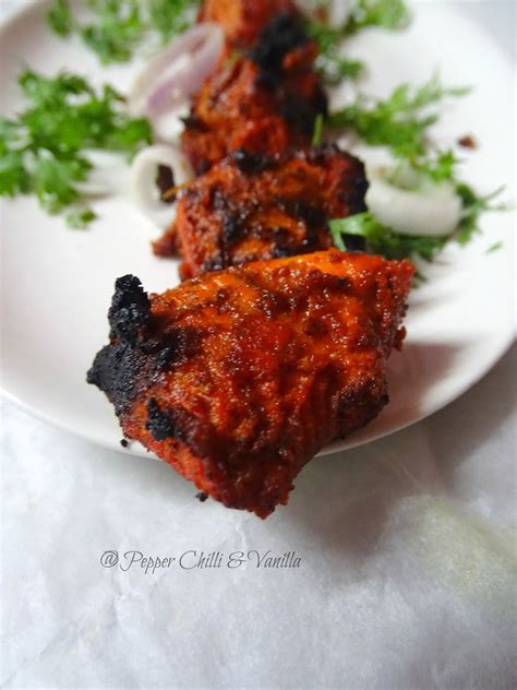 Chicken Tikka Chicken Tikka Recipe Without Oven Pepper Chilli And