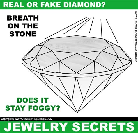 For this method it's best to use a comparison stone such as cz or glass which you know is fake. REAL OR FAKE DIAMOND? - Jewelry Secrets