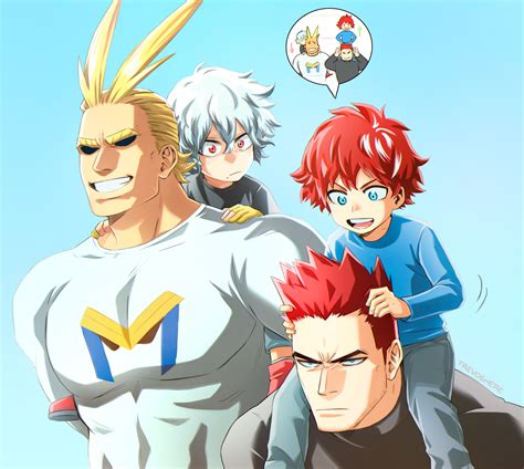 Endeavor All Might Shigaraki Tomura Yagi Toshinori And Todoroki Touya Boku No Hero Academia