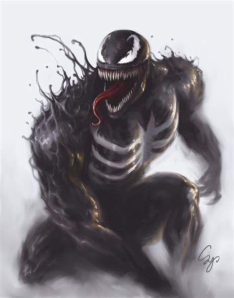 Ƒrom ArƬoƑsamƳaƝƓ Venom Symbiote Eddiebrock Marvel Mcu Comicart