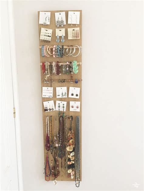 How To Make An Easy And Quick Diy Jewelry Holder · My Sweet Things