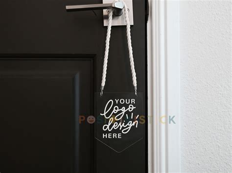 Hanging Door Signs Template