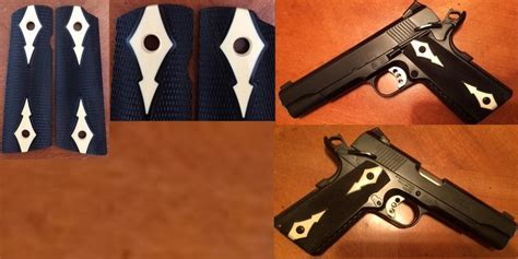 Sold Ebony And Ivory Full Size Magwell Grips Ambi Safety Ready