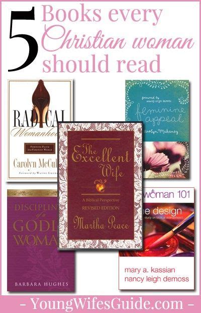 5 Books Every Christian Women Should Read2 Reading Lists Book Lists