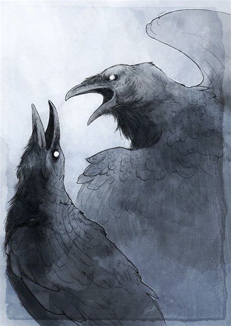 Ravens Ravens And Crows Pinterest Raven Norse Mythology And All