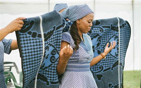 Lesotho’s Signature Basotho Blanket South African Dresses Traditional African Clothing South
