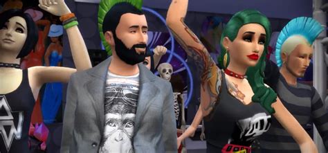 Best Sims 4 Punk And Rock Star Cc Clothes Hairstyles And More Fandomspot