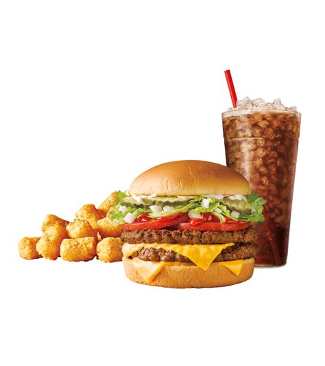 Supersonic Double Cheeseburger Combo Order Ahead Online Combos