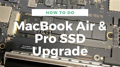 How To Upgrade The Ssd In A 2013 2017 Macbook Air And 2013 2015 Macbook