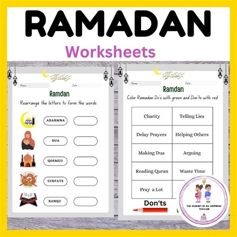 Ramadan Worksheets Ramadan Activity Printables Made By Teachers