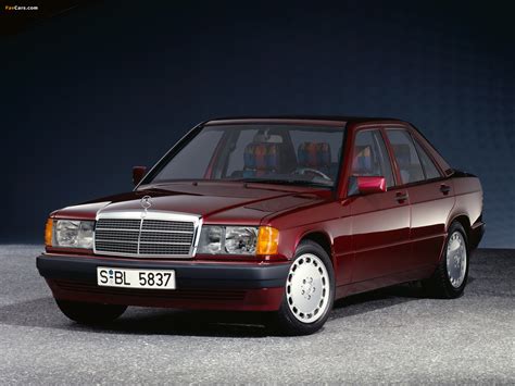 Mercedes Benz 190 E 18 Avantgarde Rosso W201 1992 Pictures 1600x1200