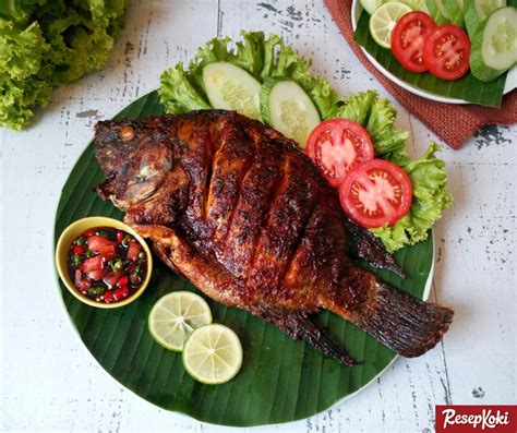 Ikan Mujair Bakar Kecap Bumbu Meresap Sempurna - Resep | ResepKoki