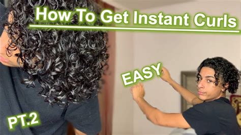 How To Get Curly Hair In 5 Minutes All Hair Types 1a 4c Youtube