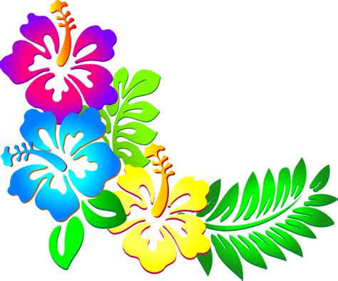 Hawaiian Luau Clip Art Border  ClipArt Best