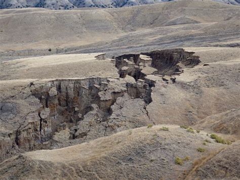 Yawning Hole Opens In Central Wyoming Thanks To Wet Spring