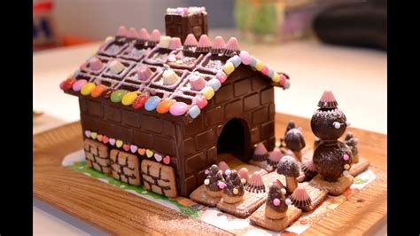 チョコレートの家を作ってみた Make A Milk Chocolate House Youtube