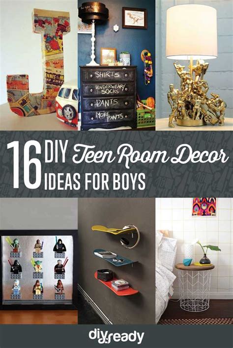 Easy Diy Teen Room Decor Ideas For Boys Diy Ready