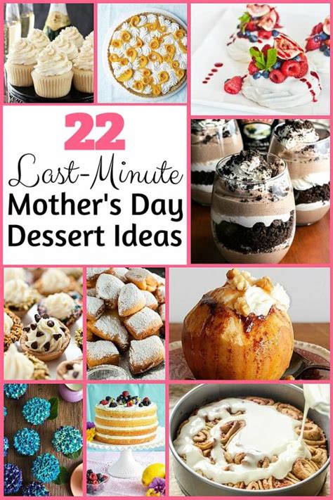Maybe you would like to learn more about one of these? 22 Last-Minute Mother's Day Dessert Ideas - The Budget Diet