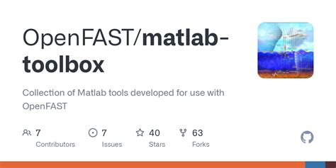 Github Openfastmatlab Toolbox Collection Of Matlab Tools Developed