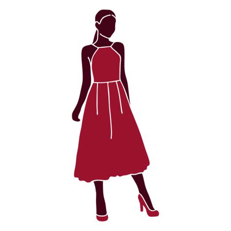 Dress Silhouette Png And Svg Transparent Background To Download