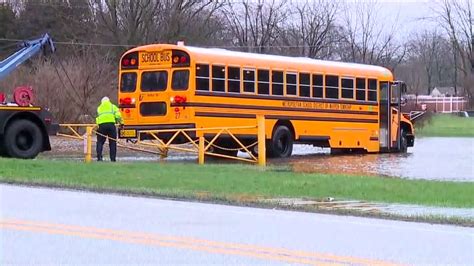 Warren Township School Bus Pulled Out Of High Water Fox 59