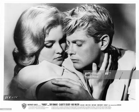 Diane Mcbain And Troy Donahue Get Close In A Scene From The Film