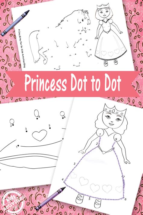 Connect the dots to find the hidden object. Princess Dot to Dot {Free Kids Printable}