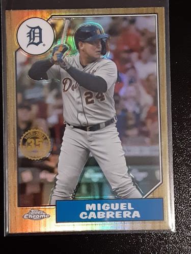2022 Topps Chrome 1987 35th Anniversary Throwback 87bc 3 Miguel