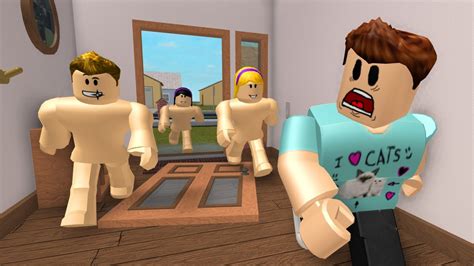 Naked People Break Into My Roblox House Youtube