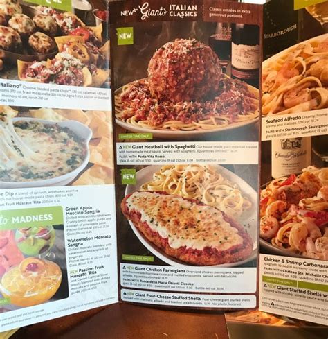 Dine in with us or order to go delivered carside. Olive Garden's 'Giant Italian Classics' menu review ...