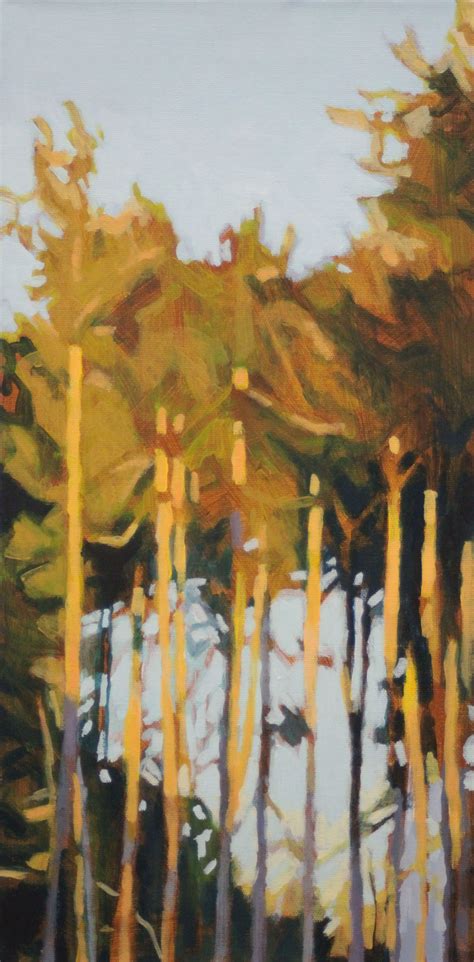 Liz Hoag Abstract Tree Painting Maine Artist Nature Art