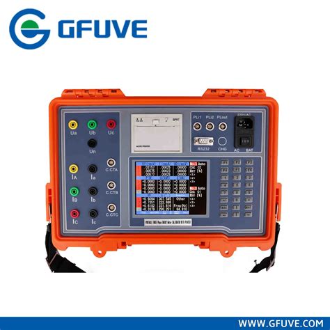 Gf312b Portable Three Phase Multifunction Electric Meter Calibration