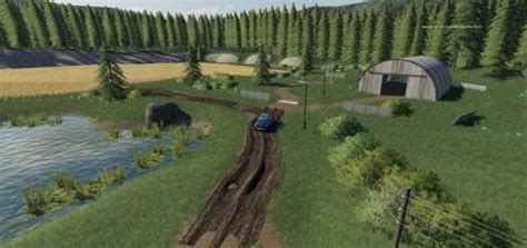 Bergholmen Hardcore Forestry Map V10 Fs19 Farming Simulator 19 Mod