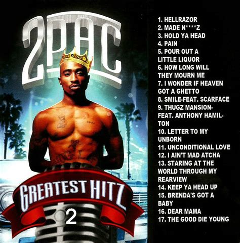 Tupac Greatest Hits 1and2 Hip Hop Classics Mixtape Compilation Etsy