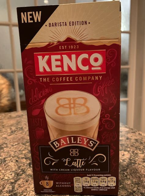 FOODSTUFF FINDS Kenco Baileys Latte Ocado By Cinabar