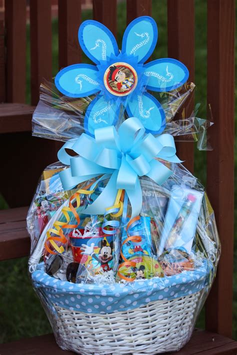 bolling with 5 disney easter baskets